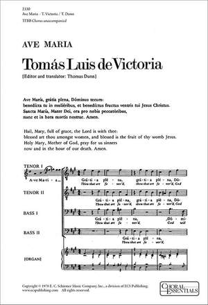 Tomás Luis de Victoria: Ave Maria