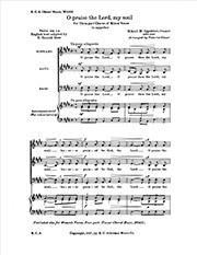 Mikhail Ippolitov-Ivanov: O Praise the Lord, My Soul