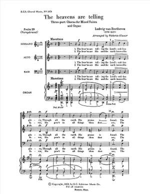 Ludwig van Beethoven: The Heavens are Telling