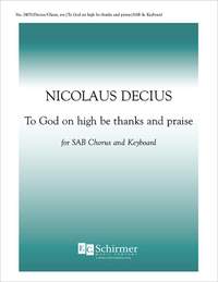 Nikolaus Decius: To God on High