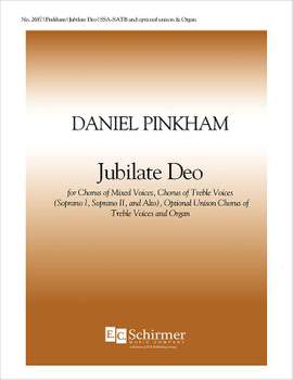 Daniel Pinkham: Jubilate Deo