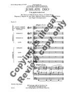 Daniel Pinkham: Jubilate Deo Product Image