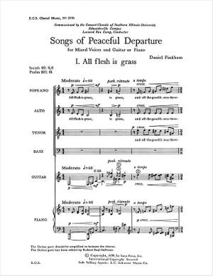 Daniel Pinkham: Songs of Peaceful Departure