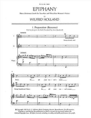 Wilfrid Holland: Epiphany