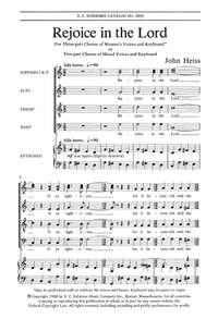 John Heiss: Rejoice In The Lord