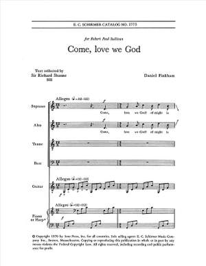 Daniel Pinkham: Come, Love We God