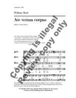 William Byrd: Ave verum Corpus Product Image