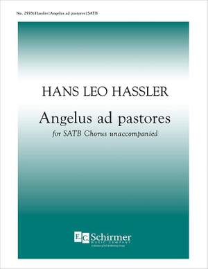 Hans Leo Hassler: Angelus ad pastores