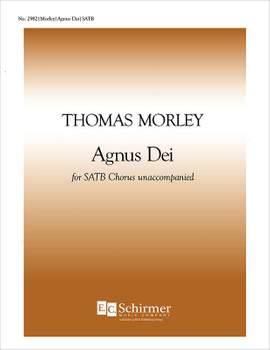Thomas Morley: Agnus Dei