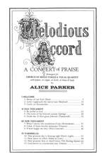 Alice Parker: Melodious Accord A Concert of Praise Product Image