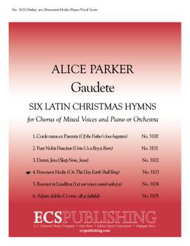 Alice Parker: Gaudete: No. 4. Personent Hodie