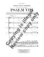 David Evan Thomas: Psalm VIII Product Image