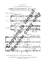 David Conte: Three Sacred Pieces: No. 3. Canticle Product Image