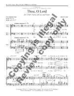 David Conte: Three Sacred Pieces: No. 1. Thou, O Lord Product Image