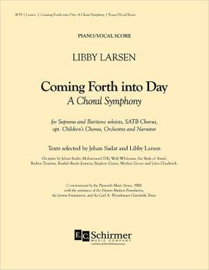 Libby Larsen: Coming Forth Into Day