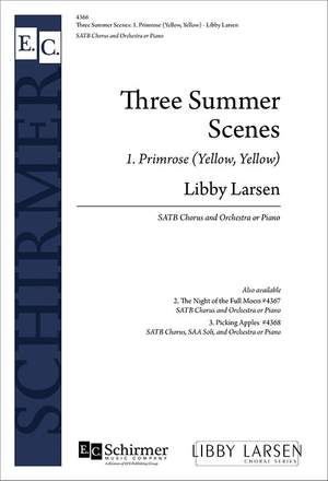 Libby Larsen: Three Summer Scenes: No. 1. Primrose