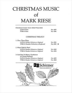 Mark Riese: Christmas Trilogy: 1. I Saw Three Ships