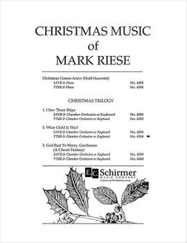 Mark Riese: Christmas Trilogy: 2. What Child Is This?