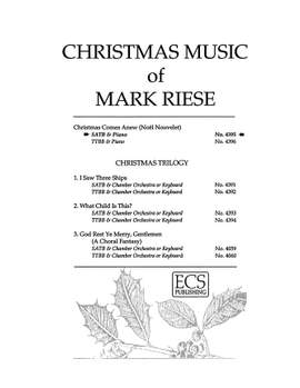 Mark Riese: Christmas Comes Anew