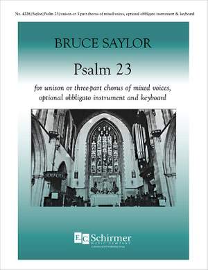 Bruce Saylor: Psalm 23