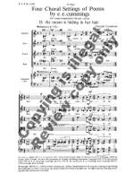 Donald Grantham: 4 e.e. cummings poems Product Image