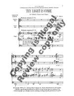 David Sartor: Thy Light Is Come Product Image