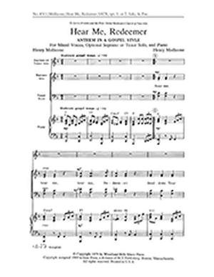 Henry Mollicone: Hear Me, Redeemer