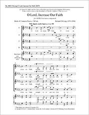 Richard DeLong: O Lord, Increase Our Faith
