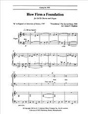 James F. Hopkins: How Firm a Foundation