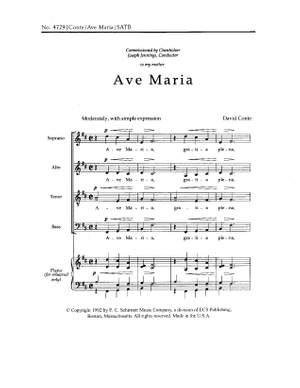 David Conte: Ave Maria