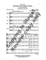 James F. Hopkins: Five American Folk Hymns: Jerusalem My Happy Home Product Image