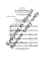 Frank Ferko: Six Marian Motets: No. 6. O frondens virga Product Image