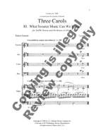 Leo Nestor: Three Carols: 3. What Sweeter Music Can We Bring? Product Image