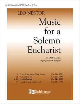Leo Nestor: Music for a Solemn Eucharist: No. 3. Sanctus