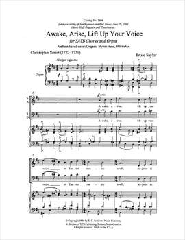 Bruce Saylor: Awake, Arise, Lift Up Your Voice