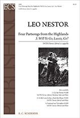 Leo Nestor: 4 Partsongs from the Highlands