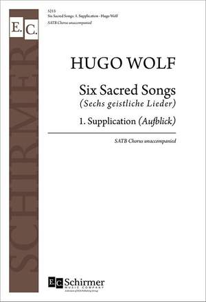 Hugo Wolf: Six Sacred Songs: No. 1. Aufblick