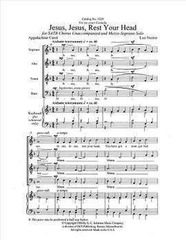 Leo Nestor: Jesus, Jesus, Rest Your Head