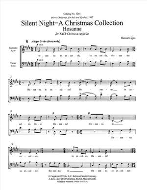 Daron Hagen: Silent Night-A Christmas Collection: Hosanna