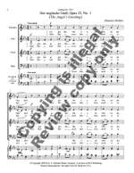 Johannes Brahms: Marienlieder: No. 1. Der englische Gruss Product Image