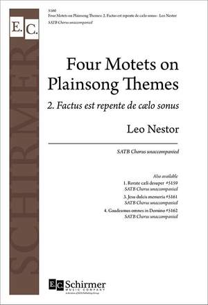Leo Nestor: 4 Motets on Plainsong Themes