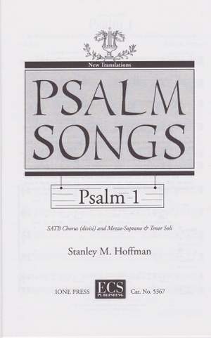 Stanley M. Hoffman: Psalm 1