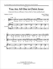 Daniel Pinkham: You Are All One in Christ Jesus
