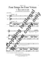 David Clark Isele: Four Songs for Four Voices Product Image