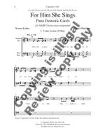 Daniel Pinkham: For Him She Sings: Three Domestic Carols Product Image