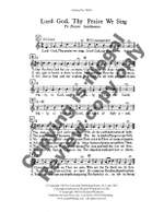 Richard Wienhorst: Lord God, Thy Praise We Sing Product Image