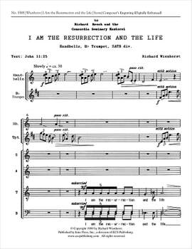 Richard Wienhorst: I Am the Resurrection and the Life