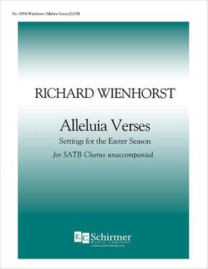 Richard Wienhorst: Alleluia Verses for the Easter Season