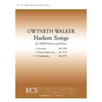 Gwyneth Walker: Harlem Songs: No. 3. Tambourines