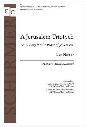 Leo Nestor: Jerusalem Triptych, A